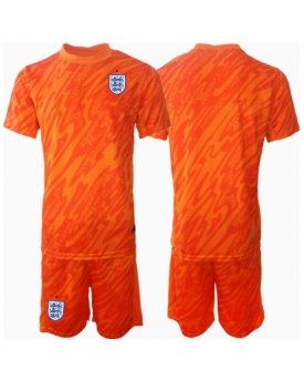 Inghilterra Portiere Maglia Gara Casa Repliche Europei 2024 Bambino